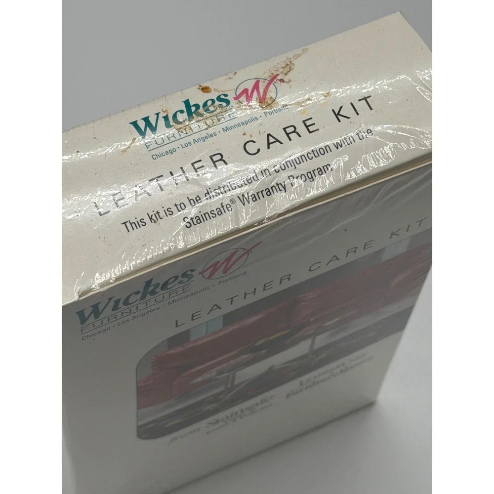 Wickes‎ Furniture Leather Care Kit New StainSafe FurnitureMaster Protection
